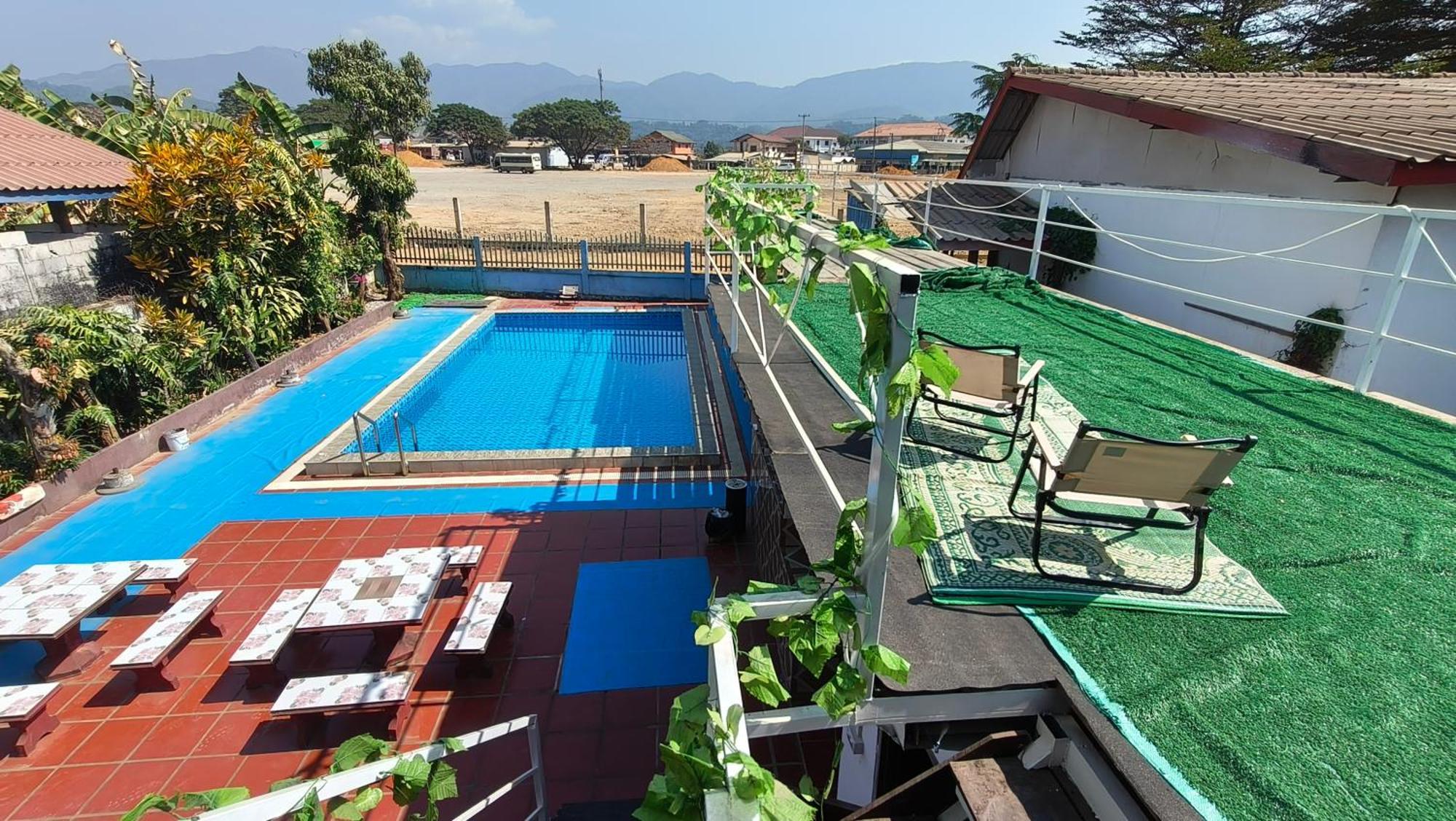 Bungalow Vang Vieng Bagian luar foto