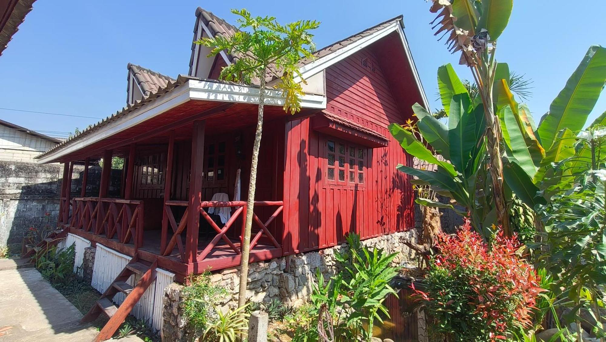 Bungalow Vang Vieng Bagian luar foto