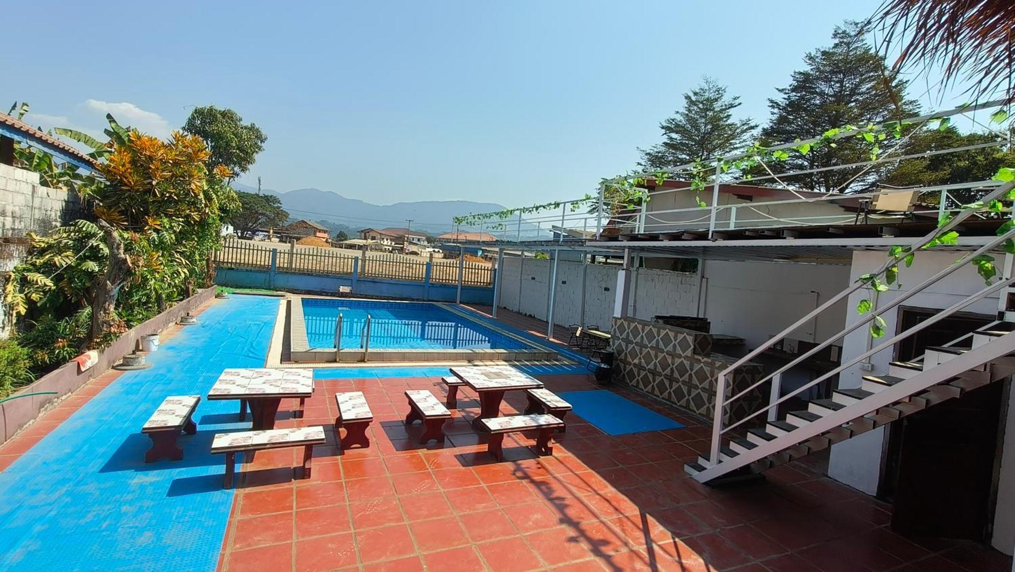 Bungalow Vang Vieng Bagian luar foto