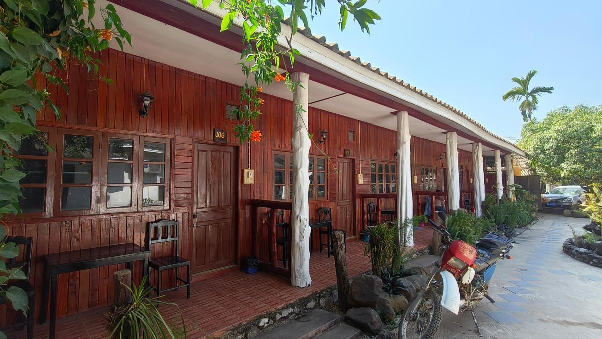 Bungalow Vang Vieng Bagian luar foto